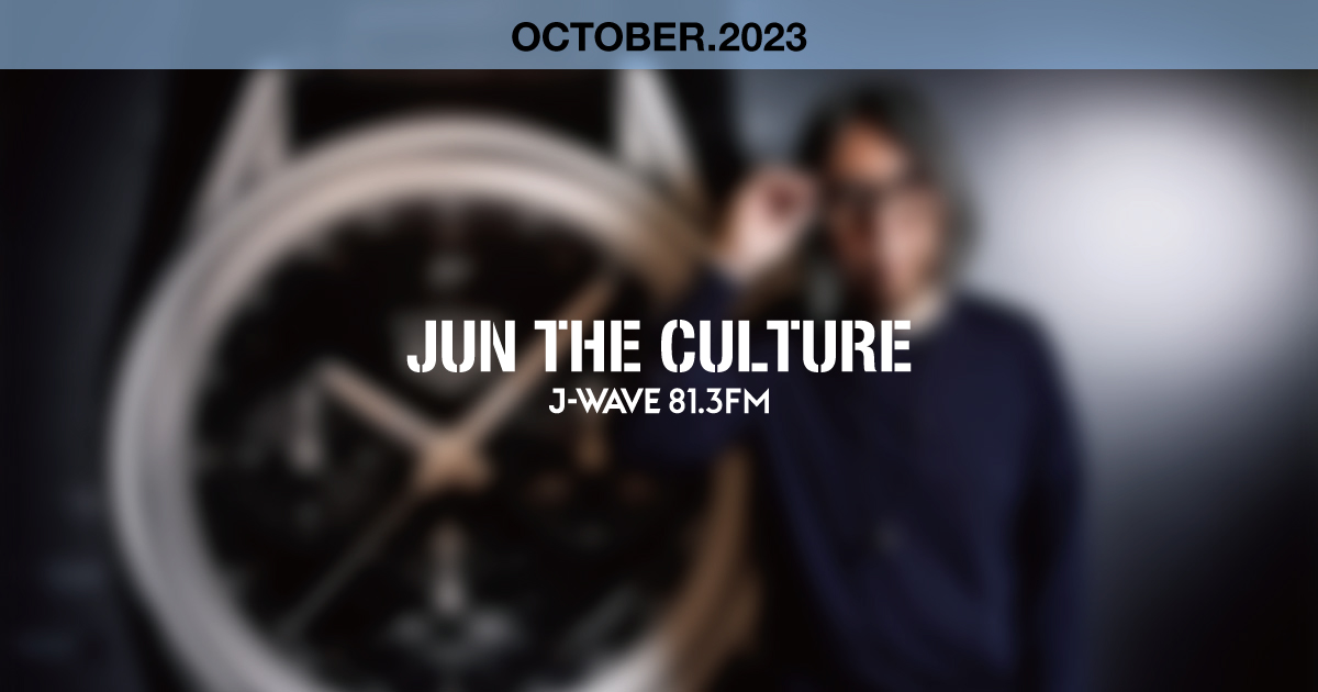"JUN THE CULTURE" OCTOBER.2023